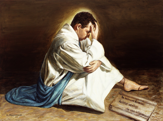 Quadro de Santo Agostinho