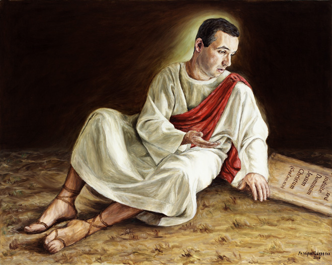 Quadro de Santo Agostinho