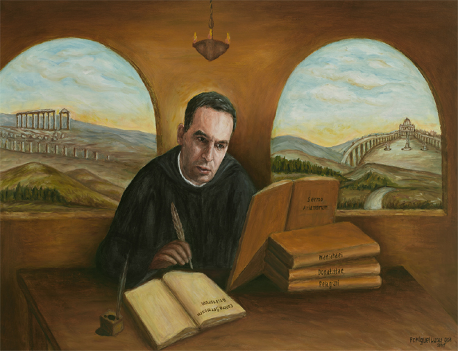 Quadro de Santo Agostinho